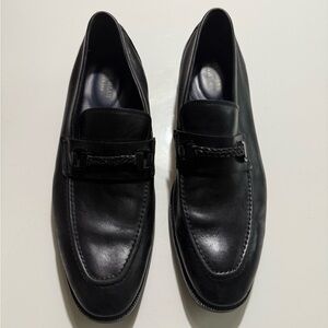 Cole Haan Grand 360 Black Leather Loafers